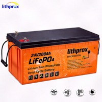 Batería LiFePO4 de 24V200AH para Scooter Eléctrico, Segura, Estable y de Larga Duración para Silla de Movilidad, con Certificación UL UN38.3