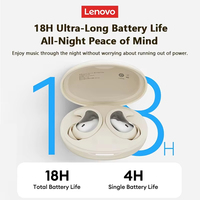 Écouteurs intra-auriculaires sans fil miniatures Lenovo LE203 Premium TWS, Bluetooth 6.0, réduction de bruit ENC, basses HiFi