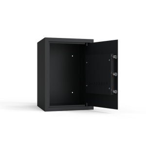 Brandkast voor thuis & kantoor, elektronisch, digitaal, vingerafdrukscanner, staal, brandwerend, met sleutelslot - Product Image 4