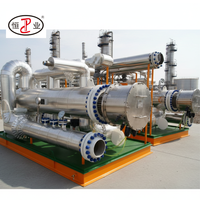 Calentador Eléctrico de Circulación de Aceite Crudo de Alta Precisión y Acero Inoxidable Hengye, en Plataforma Móvil, para Reducción de Viscosidad