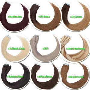 وصلات شعر لاصقة مزدوجة الجانب للجلد بالكامل بملصق خاص احترافي للصالونات - Product Image 6