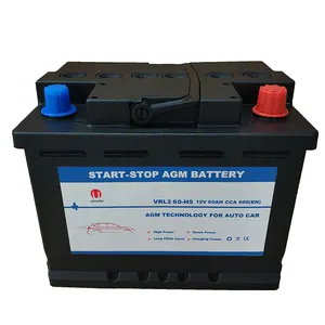 Tốt nhất nhanh chóng bắt đầu 12V 80Ah VRLA kín chì axit Xe pin AGM ô tô pin cho RV