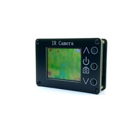Caméra thermique portable MLX90640 avec écran TFT de 1,8 pouce, résolution élevée, stockage sur carte SD, connectivité 4G pour la réparation électronique
