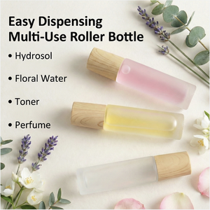 10ml <strong>Roller</strong> Bottles Roll-on Glass Essential Oil Bottles Matte Colored with Stainless Steel <strong>Roller</strong> Ball <strong>Perfume</strong> Refillable - Product Image 4
