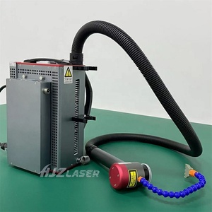 HJZ 12.5KG Mini zaino portatile 100w Pulse MOPA Fiber <span class=keywords><strong>Laser</strong></span> Cleaner ruggine Painting rimuovere la macchina per la pulizia con batteria al litio - Product Image 4