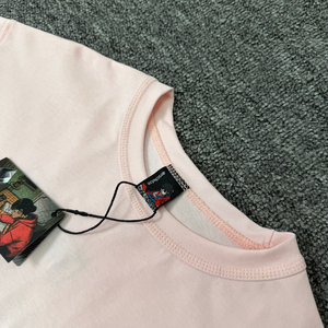 T-shirt da Uomo Derschutze in Cotone Rosa a Manica Corta <span class=keywords><strong>con</strong></span> Ricamo di Alta Qualità, Abbigliamento Streetwear Personalizzato all'Ingrosso - Product Image 2