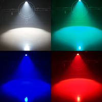 BOTAI 400W RGBW lumière LED mobile 4-en-1 faisceau/Spot/lavage/Zoom sans fil DMX et dégagement rapide IP65 pour les plates-formes de location