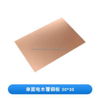 Jubaolai 20*30cm simple Double face FR4 cuivre plaqué stratifié carte universelle PCB Circuit en fibre de verre CCL carte universelle PCB