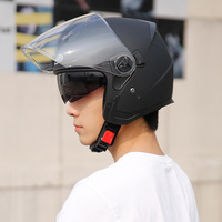 Meilleure Vente Casques de Moto Modulaires ABS Mi-Face Personnalisés Unisexes pour Adultes, Vente en Gros de Casques de Vélo et Moto