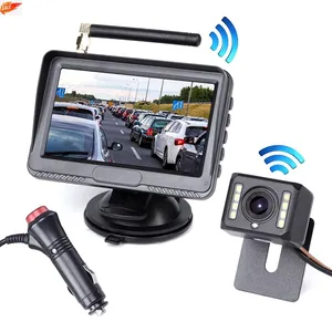 High Quality 4.3 inch Car Wireless Camera Driving Recorder Rearview Monitors Car Dash Camera Video Display