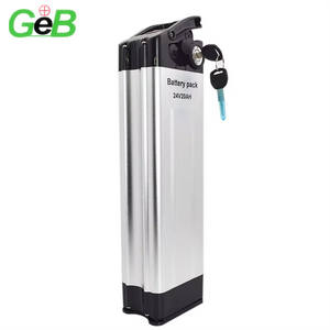 GEB 실버 물고기 배터리 21700 <span class=keywords><strong>13s</strong></span> 7s 36V <span class=keywords><strong>48V</strong></span> 15Ah 20Ah 전원 전기 스쿠터 배터리 충전식 Ebike <span class=keywords><strong>48V</strong></span> - Product Image 1