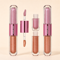 Fard à paupières liquide végétalien longue tenue scintillant waterproof pour carnations claires couleur unique OEM couleur tendance