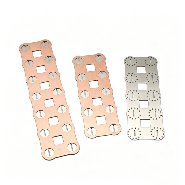 Copper-Nickel Composite Sheet Bimetallic Cu-Ni Clad Plate  Battery Connector 18650 21700 Pure Copper  Nickel Welding Busbars Tab