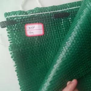 PP Potatoes Woven Mesh Net Bag 50kg For Packing Onions and Oranges