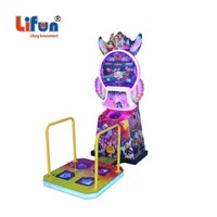 Machine de jeu de danse interactive pour enfants, arcade bon marché, simulation de danse pour enfants, machine de jeu de danse à flèches interactive pour enfants, fonctionnement à pièces, parc d'attractions