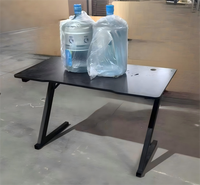Bureau de jeu en forme de Z pour hommes, 47 pouces, bureau de jeu sur ordinateur, bureau à domicile, gain de place, table de travail parfaite