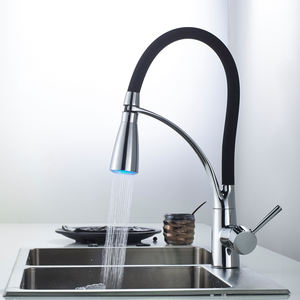 ก๊อกน้ำห้องครัวสแตนเลสสตีลแบบยุโรป รุ่น <span class=keywords><strong>Toto</strong></span> ชุดแปรงนิกเกิล สไตล์คลาสสิก แบบดึงออกได้ ฉีดน้ำร้อนน้ำเย็น แบบเดี่ยว ผลิตจากโรงงาน ถอดออกได้ - Product Image 2