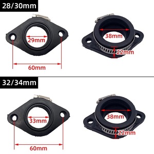Interface de carburateur ZUQING 28/30mm 32/34mm pour modification de performance de moto tout-terrain - Product Image 1