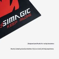 Tapis de simulateur de course SIMAGIC, tapis antidérapant et insonorisant pour simulateurs de course F1