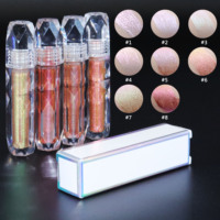 Échantillon gratuit Fashion New Pigmented Liquid Eyeshadow Logo Custom Duochrome Eye Shadow Easy To Wear Liquid Eye Makeup Wholesale