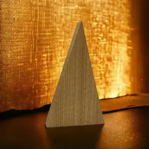 Trofeo Ecológico en Madera de Castaño con Grabado en Láser - Product Image 1