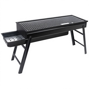 <span class=keywords><strong>Barbecue</strong></span> au charbon de bois pliable sans fumée <span class=keywords><strong>Zibo</strong></span> avec conception détachable et revêtement nano pour une utilisation en extérieur et à domicile - Product Image 1