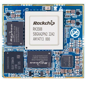 Banana Pi BPI Rockchip RK3588 Quad Cortex-A76 + Quad Cortex-A55 8 Go LPDDR4 32 Go EMMC ARM Mali-G610 MP4 GPU 6 TOPS@INT8 BPI Rockch - Product Image 1
