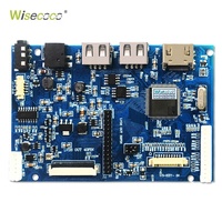 Carte de contrôle LCD avec prise en charge Wi-Fi sans fil, transmission par câble USB, compatible Android et iOS, carte pilote d'affichage