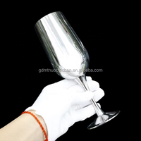 Acier inoxydable 304 de haute qualité pour verres à champagne et à vin rouge Outils de barre absorbant les chocs en forme d'ampoule
