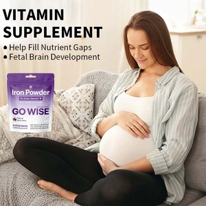 Integratore di Ferro in Polvere a Marchio Privato per Supporto all'Assorbimento del Ferro, Vitamina Prenatale, Supplemento Minerale per Mestruazioni, per Donne e Adulti - Product Image 3
