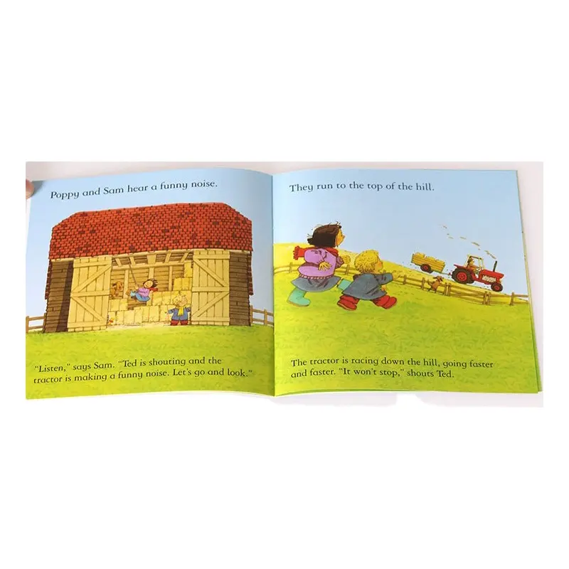 หนังสือ20เล่ม/ชุด15X15เซนติเมตรเด็กหนังสือภาพเด็กเด็กเด็กเรื่องราวที่มีชื่อเสียงภาษาอังกฤษหนังสือเด็ก Farmyard นิทานเรื่อง Eary การศึกษา