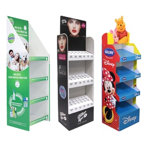 ชั้นวางสินค้ากระดาษแข็งแบบตั้งพื้น ดีไซน์ทันสมัย สำหรับร้านค้า  ลดราคาพิเศษ - Product Image 1