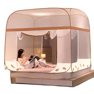침대 그물을 세척하게 쉬운 성인과 아이들을 위한 편리한 유행 새로운 Yurt 천막 Foldable 모기장