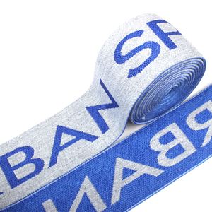 High Quality Nylon Polyester Spandex Jacquard <b>Elastic</b> Web Band Customized Printed Sportswear Soft <b>Elastic</b> Waistband - Product Image 1