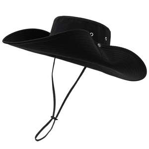 Chapeau de soleil à large bord imperméable pour la pêche, les voyages et les activités de plein air, chapeau bob durable, logo personnalisé pour les commandes en gros - Product Image 4