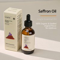 Langsung Dari Produsen Minyak Esensial Saffron Murni 100% Ekstrak Tumbuhan Alami Tibet, Distilasi Uap untuk Hotel dan SPA