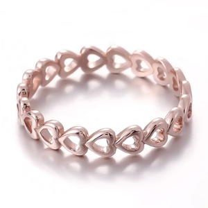 Designer <b>Rings</b> Plain <b>Gold</b> Jewelry Heart Braided Knot <b>18K</b> 14K 10K Rose <b>Gold</b> <b>Ring</b> Hot Sale Popular Wrapped <b>Ring</b> for <b>Men</b> and Women - Product Image 1