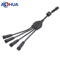Conector Impermeable IP68 para Cableado de Parques de Golf, 25A 20A, Divisor Macho-Hembra, Diseño y Fabricación de Soluciones