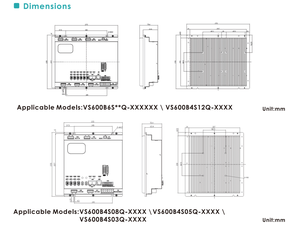 Modulo di Controllo del Movimento Industriale VEINAR <span class=keywords><strong>Serie</strong></span> VS600, Driver Servo Multi-asse 220V AC - Product Image 6