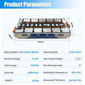 <span class=keywords><strong>Precio</strong></span> <span class=keywords><strong>de</strong></span> Fábrica, Batería <span class=keywords><strong>de</strong></span> Iones <span class=keywords><strong>de</strong></span> Litio <span class=keywords><strong>de</strong></span> 3.7V para <span class=keywords><strong>Nissan</strong></span> <span class=keywords><strong>Leaf</strong></span>, Catl Calb 117Ah 147Ah 234Ah 8S2P 12S1P 8S1P VDA 590 Nmc, Módulo <span class=keywords><strong>de</strong></span> Batería - Product Image 2