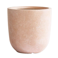Jardinière verticale créative nordique en gros, Pot en Fiber d'argile, décoration de jardin, grands Pots de fleurs en ciment et jardinières