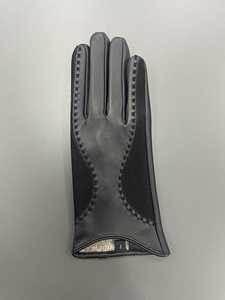 Guantes de conducción de invierno con logotipo/etiqueta personalizada, guantes de piel de oveja con forro de lana para clima frío, mensajes de texto, ciclismo, pesca al aire libre - Product Image 5