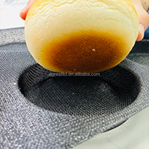 Molde de silicona para panecillos de hamburguesa, apto para microondas, bandeja de silicona para hornear panecillos de hamburguesa - Product Image 2