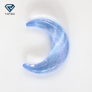Taladro de uñas de cristal con forma de luna K9, accesorios de ropa de alta calidad, diamantes de imitación de la serie JM Aurora Moka - Product Image 5