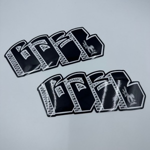 สติกเกอร์กันกระแทกพลาสติกทนทาน ขนาด 125x65 มม. ผลิตโดย Clean Clear แบบมีกาวในตัว ลายแพน<span class=keywords><strong>เค้ก</strong></span> แอปเปิ้ลพาย น้ำตาล ชา หัวหอมทอด น่ารัก - Product Image 6