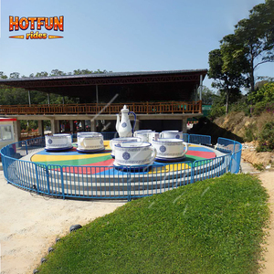 Manèges électriques pour parcs d'attractions, équipement de 36 places, manège en forme de tasse à café ou à thé pour adultes et enfants - Product Image 4