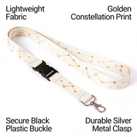 CH Wholesale Sublimation Printing Polyester Lanyards With Logo Custom Certification Keychain OEM ODM ECO Promotion Event Gifts