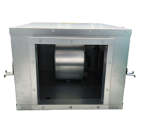 Ventilateur centrifuge industriel en ligne à haut débit d'air 5150m/h en acier inoxydable 220V/380V, pression statique 545Pa, faible bruit, économie d'énergie