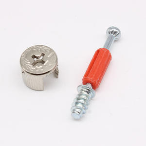 Tuerca Pre-Inserida para Muebles, para Fijación <span class=keywords><strong>Minifix</strong></span>, <span class=keywords><strong>Perno</strong></span> de Bloqueo de Leva de 15*11.5mm, para Conexión de Madera en Muebles de Cocina y Comedor - Product Image 3