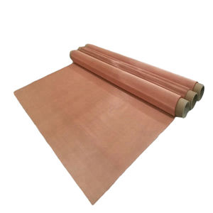 제조 50/100/200 메쉬 구리 음극 99.99 순수/적색/청동/황동 구리 와이어 메쉬 - Product Image 1